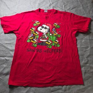 Snoopy Christmas T-Shirt Men's - Size XL